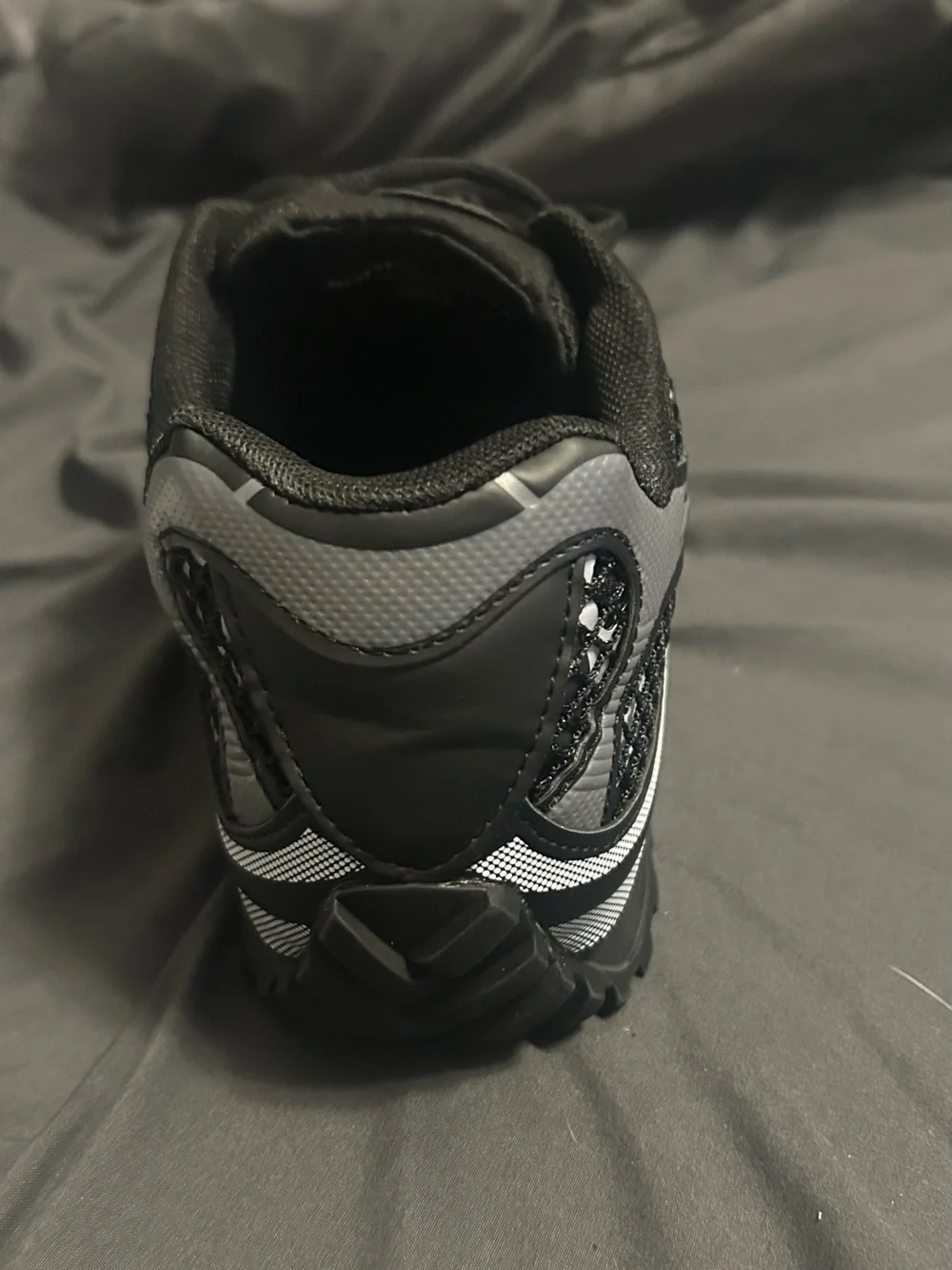 Bottega Veneta Black and Gray Mesh Runner Sneakers